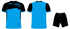 Grip Golden Eagle | Soccer Kit | Sky/Black | Senior
