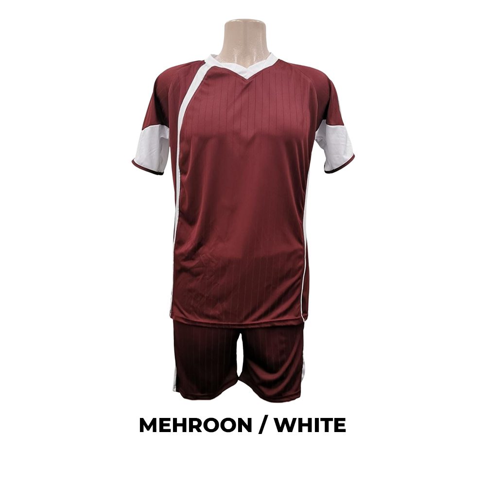 Evolution | Soccer Kit | Set of 14 | Maroon/White
