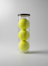 Pakistani Tape Tennis Balls (3 pcs Bottles)