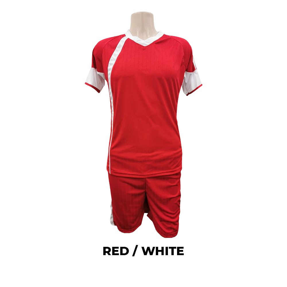 Evolution | Soccer Kit | Set of 14 | Red/White