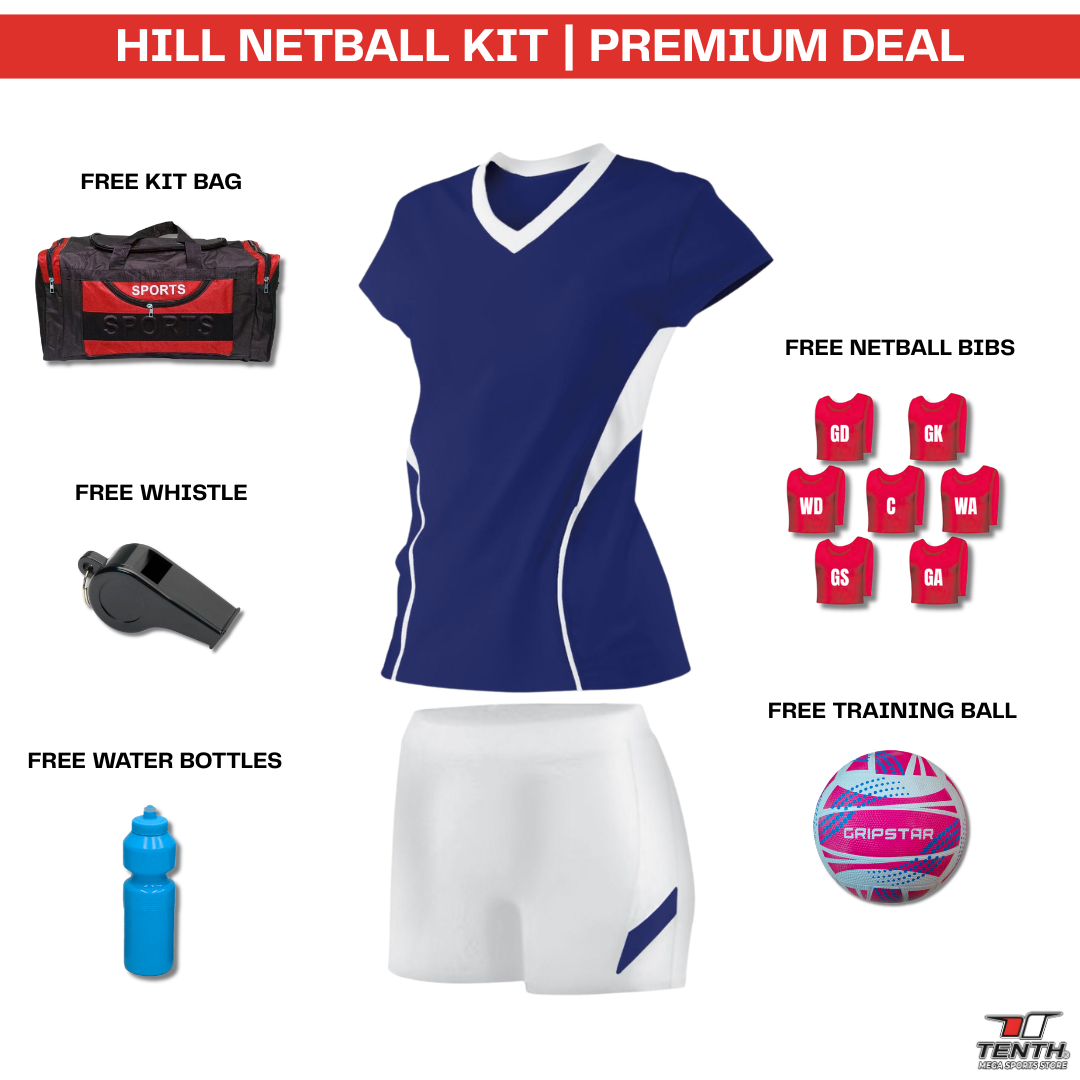 Hill Netball Kit | Premium Combo