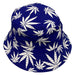 Colored Floppy Bucket Hat | Blue/White
