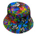 Colored Floppy Bucket Hat | Tiger Eyes