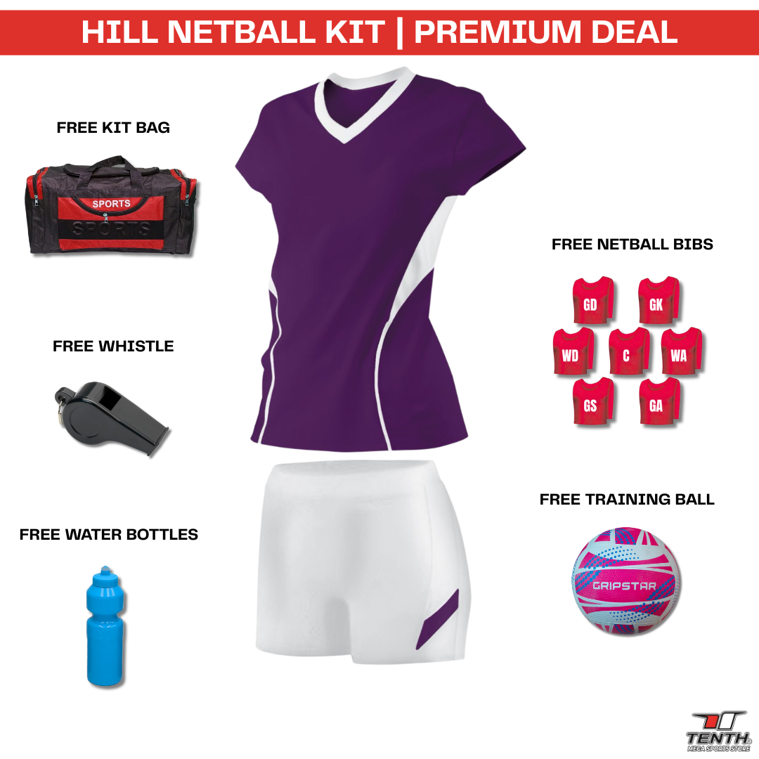 Hill Netball Kit | Premium Combo