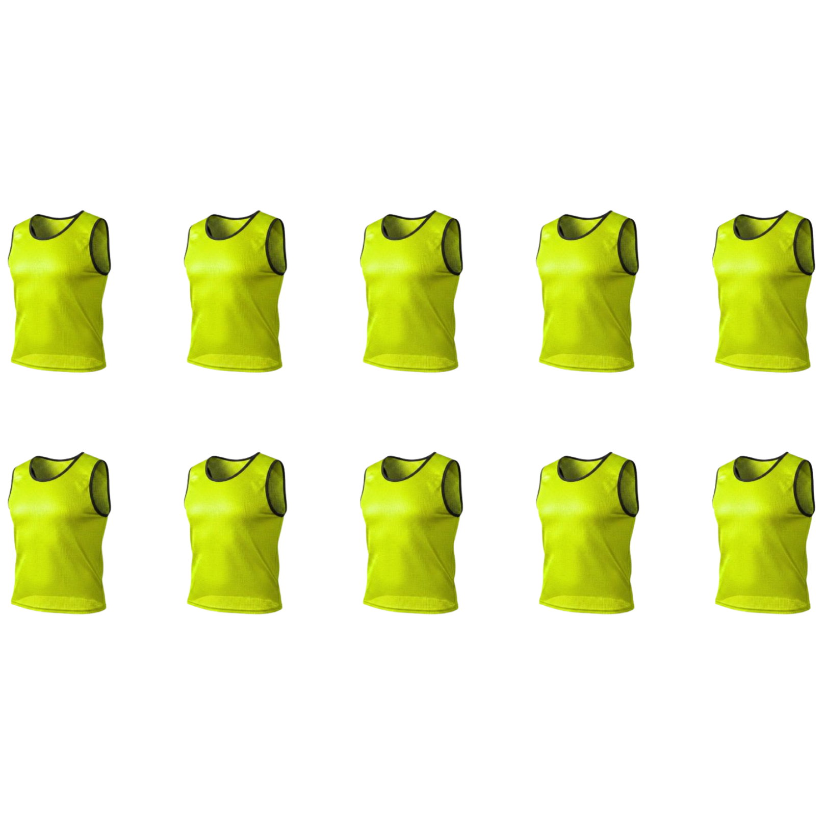 Grip Close End Bibs | Set of 10 | Lime