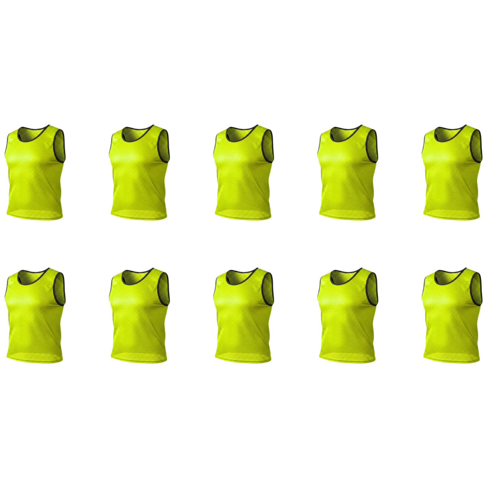 Grip Close End Bibs | Set of 10 | Lime