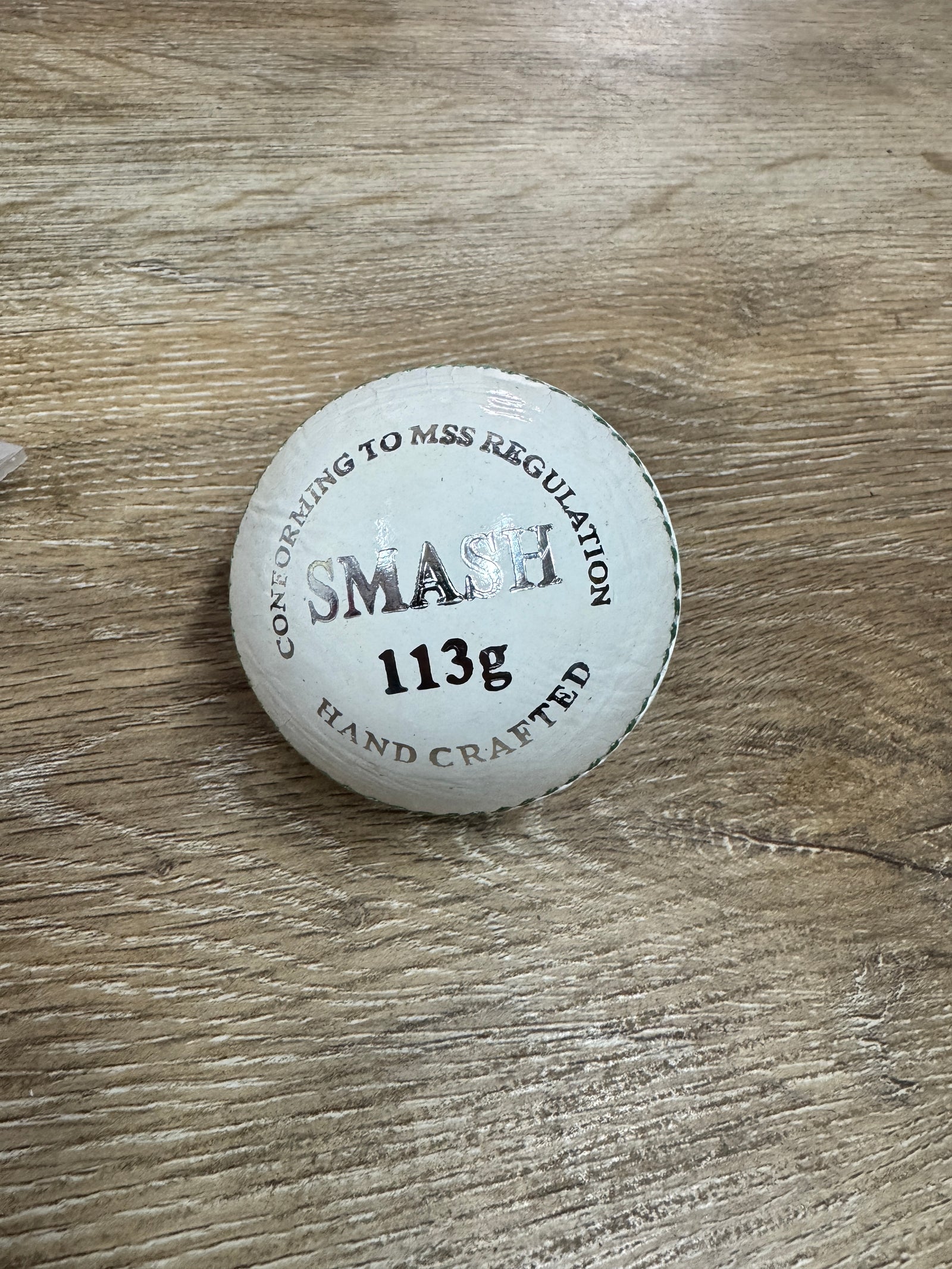 GRIP Cricket Ball 113g 2PC (6 pcs box) White