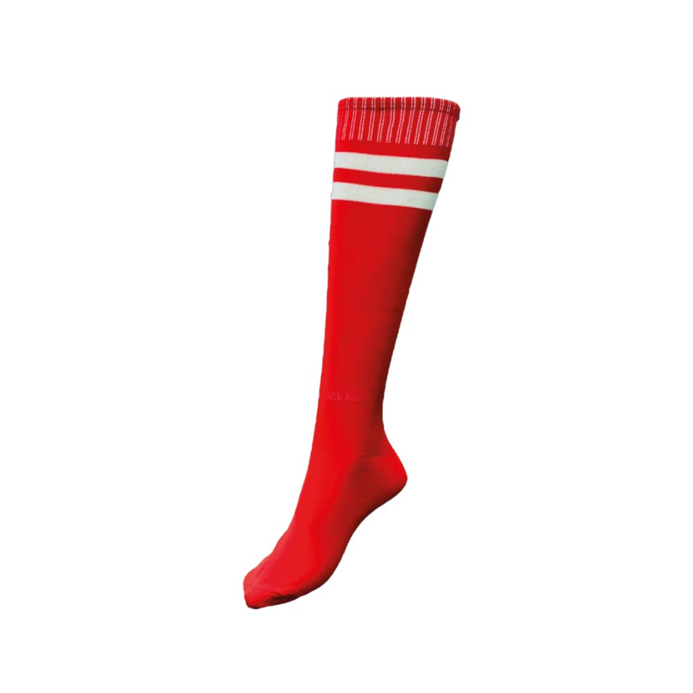 Grip Soccer Socks | High Quality | Pack of 14 | Red/White Strips