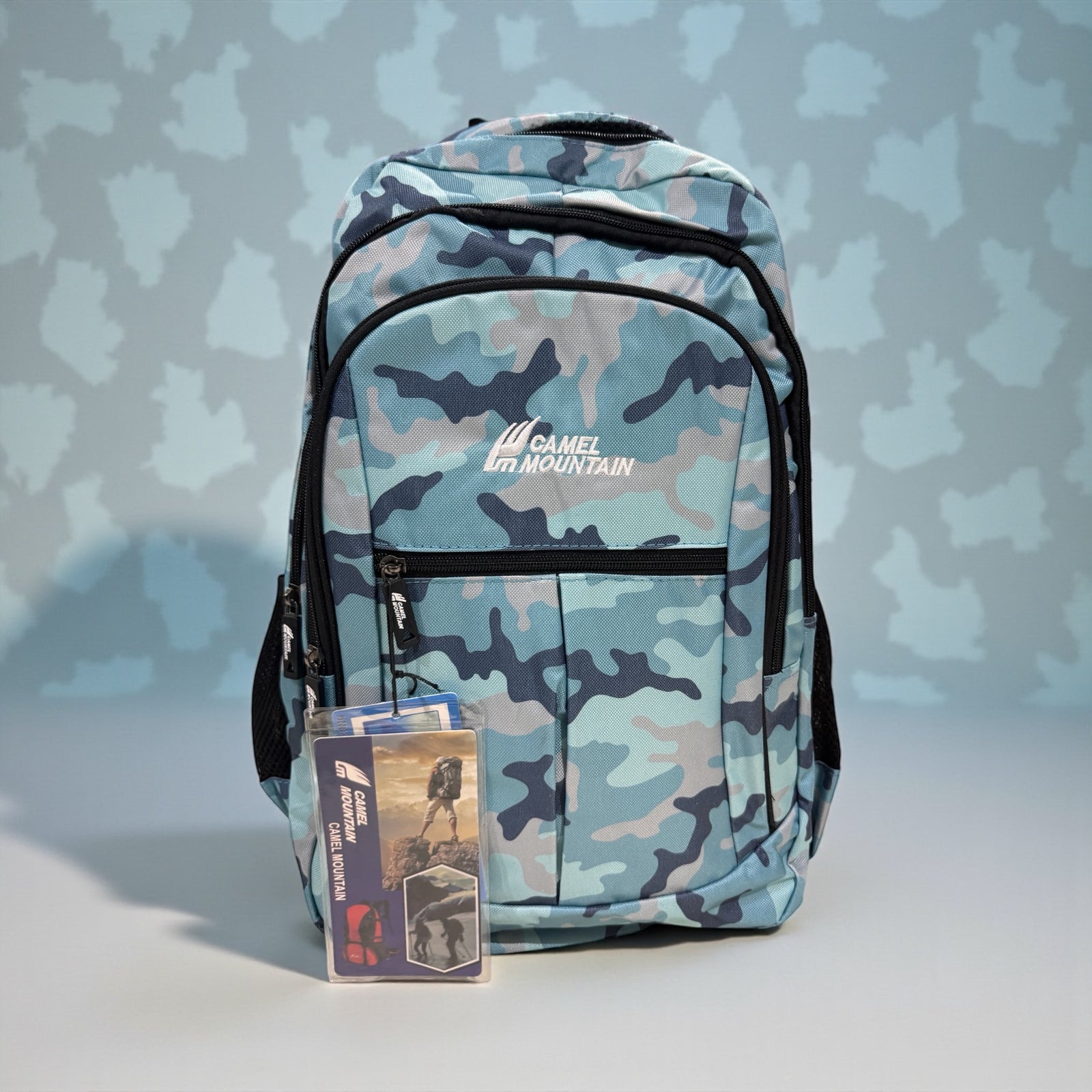 Camel Mountain Camo Style Hiking Backpack