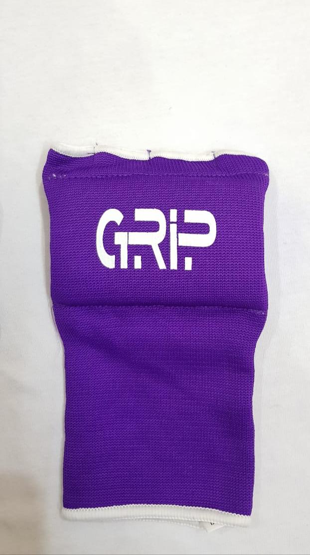 Grip Gel Boxing Hand wraps inner Gloves Men Women Quick 100cm length | Practice | Purple