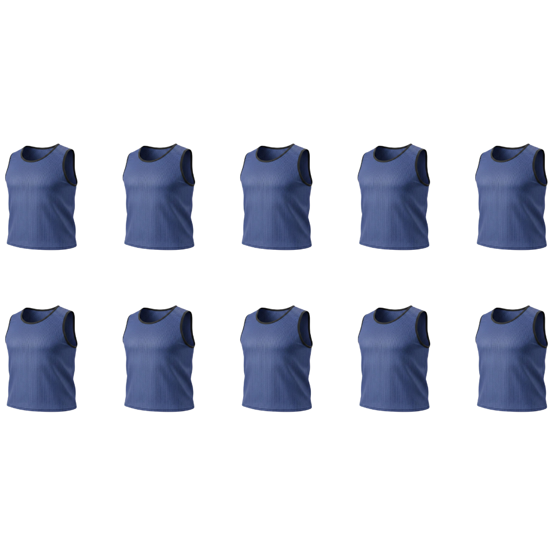 Grip Close End Bibs | Set of 10 | Navy