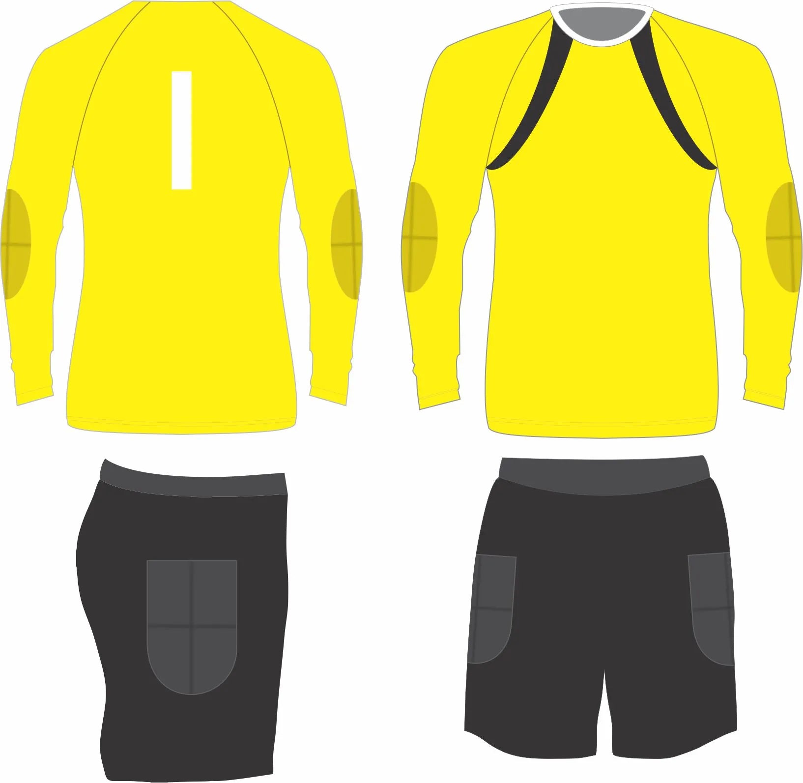 Grip Brighter Goal Keeper Kit | Yellow-Black