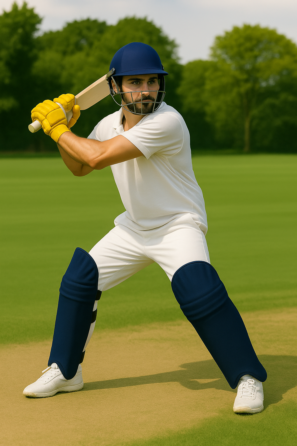 HS Cricket Pads Clads | Navy