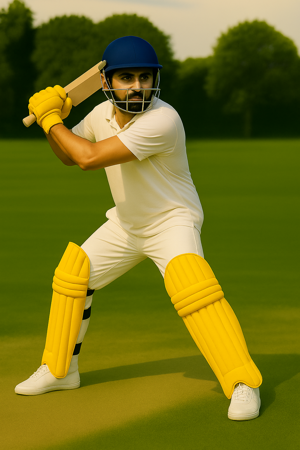 HS Cricket Pads Clads | Yellow