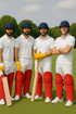 HS Cricket Pads Clads | Red