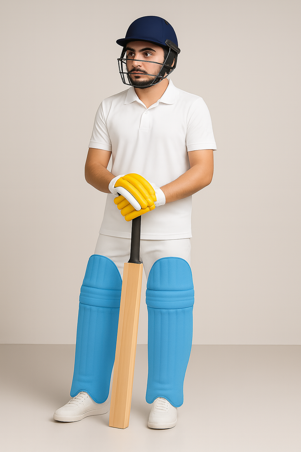 HS Cricket Pads Clads | Sky Blue