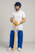 HS Cricket Pads Clads | Blue
