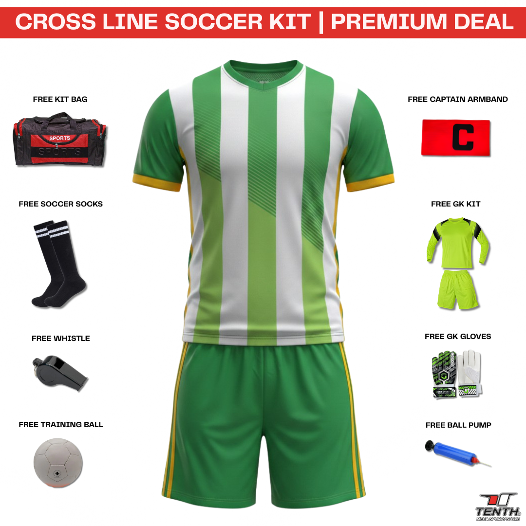 Cross Line Soccer Kit | Premium Combo