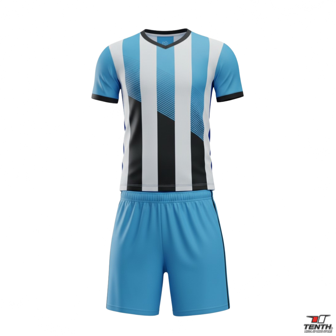 Cross Line Soccer Kit | Set Of 14 Tops & Shorts Only