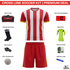 Cross Line Soccer Kit | Premium Combo