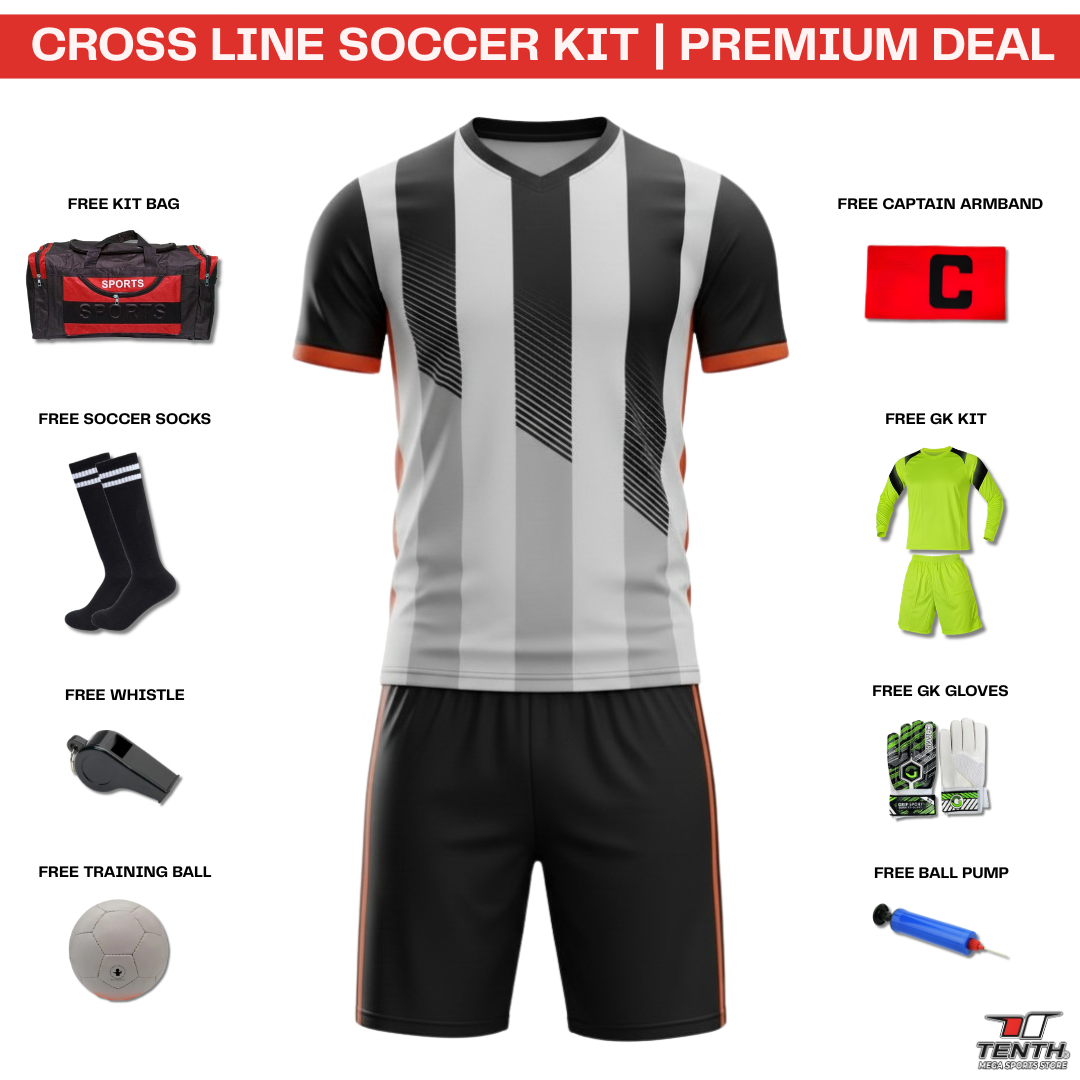 Cross Line Soccer Kit | Premium Combo