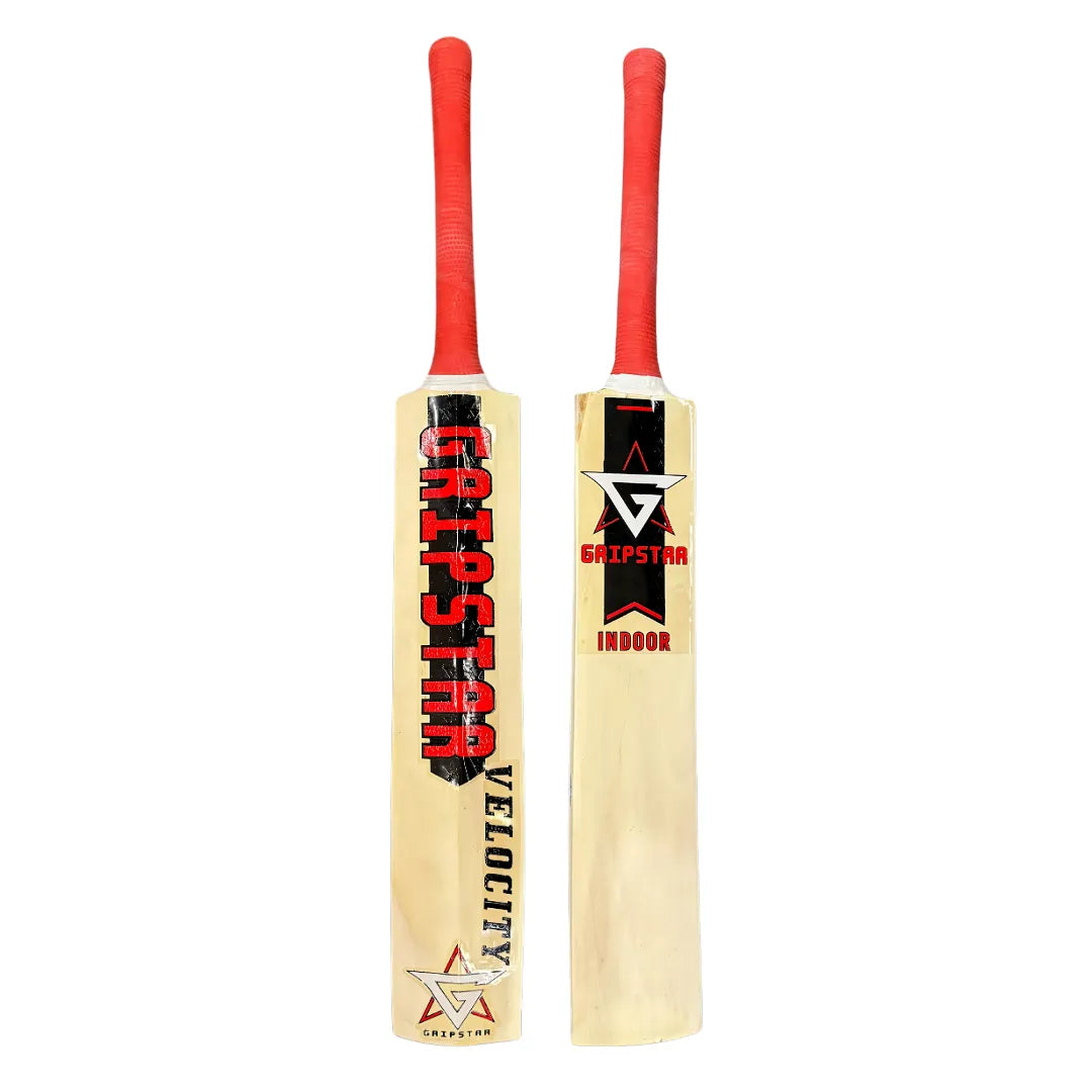 Grip Star Game Changer Indoor Cricket Bat | Red