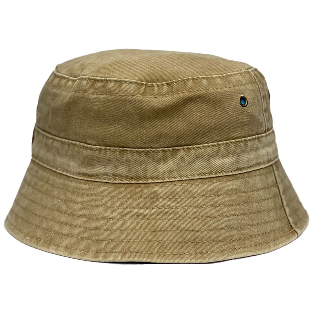 Denim Bucket Hat | Beige