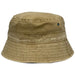 Denim Bucket Hat | Beige