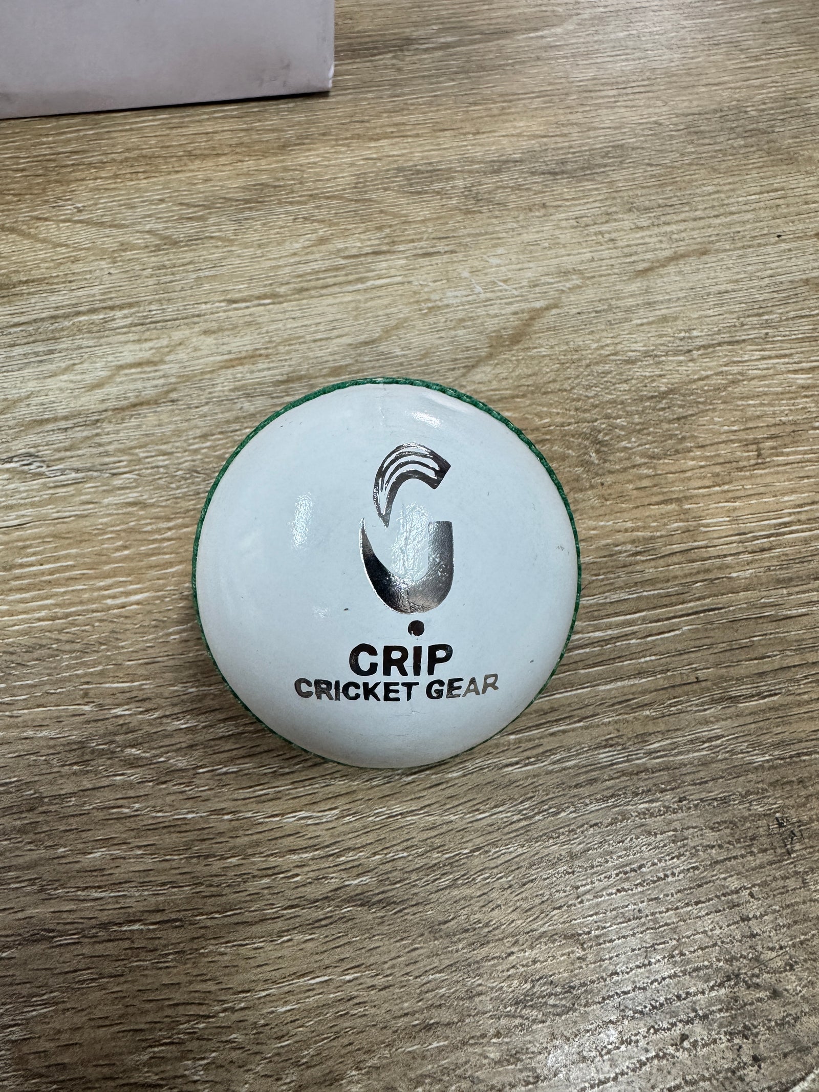 GRIP Cricket Ball 113g 2PC (6 pcs box) White