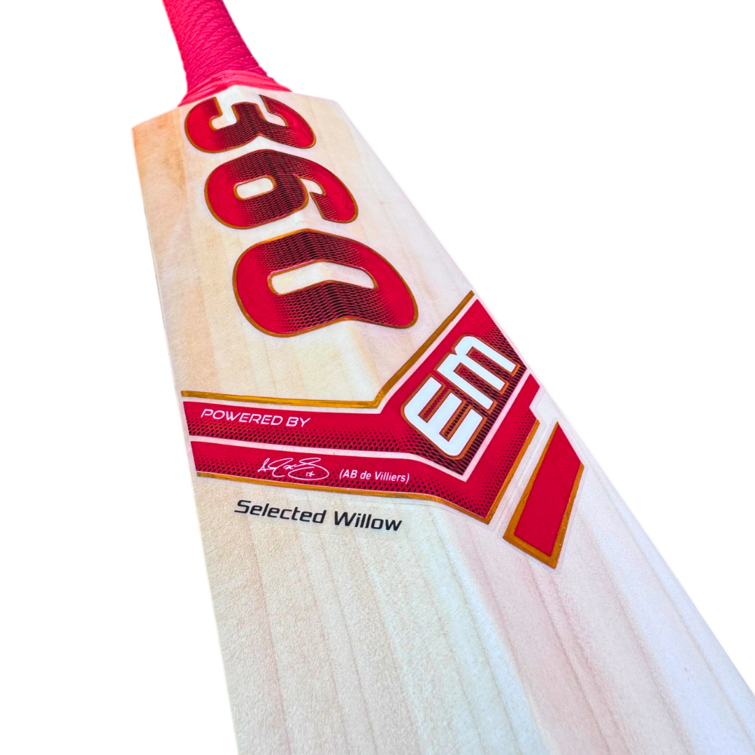 EM 360 Selected Willow Cricket Bat | Bold