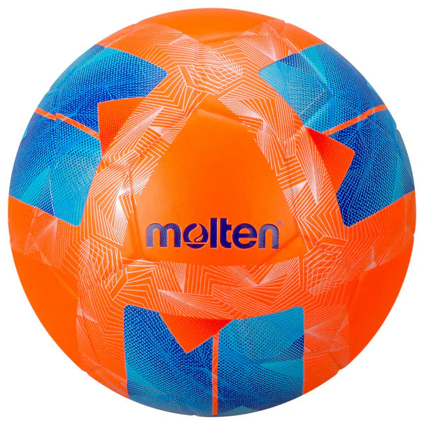 Molten Vantaggio 1510 | Hard ground Soccer Ball | Orange/Blue