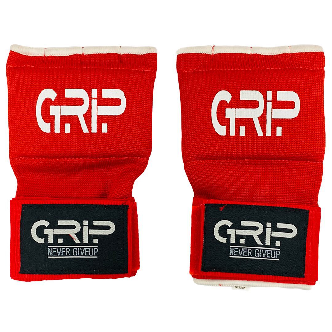 Grip FS Boxing Gel Gloves | Practice | Red