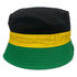 Floppy Bucket Hat | Black / Yellow / Green