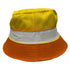 Floppy Bucket Hat | Yellow / White / Orange