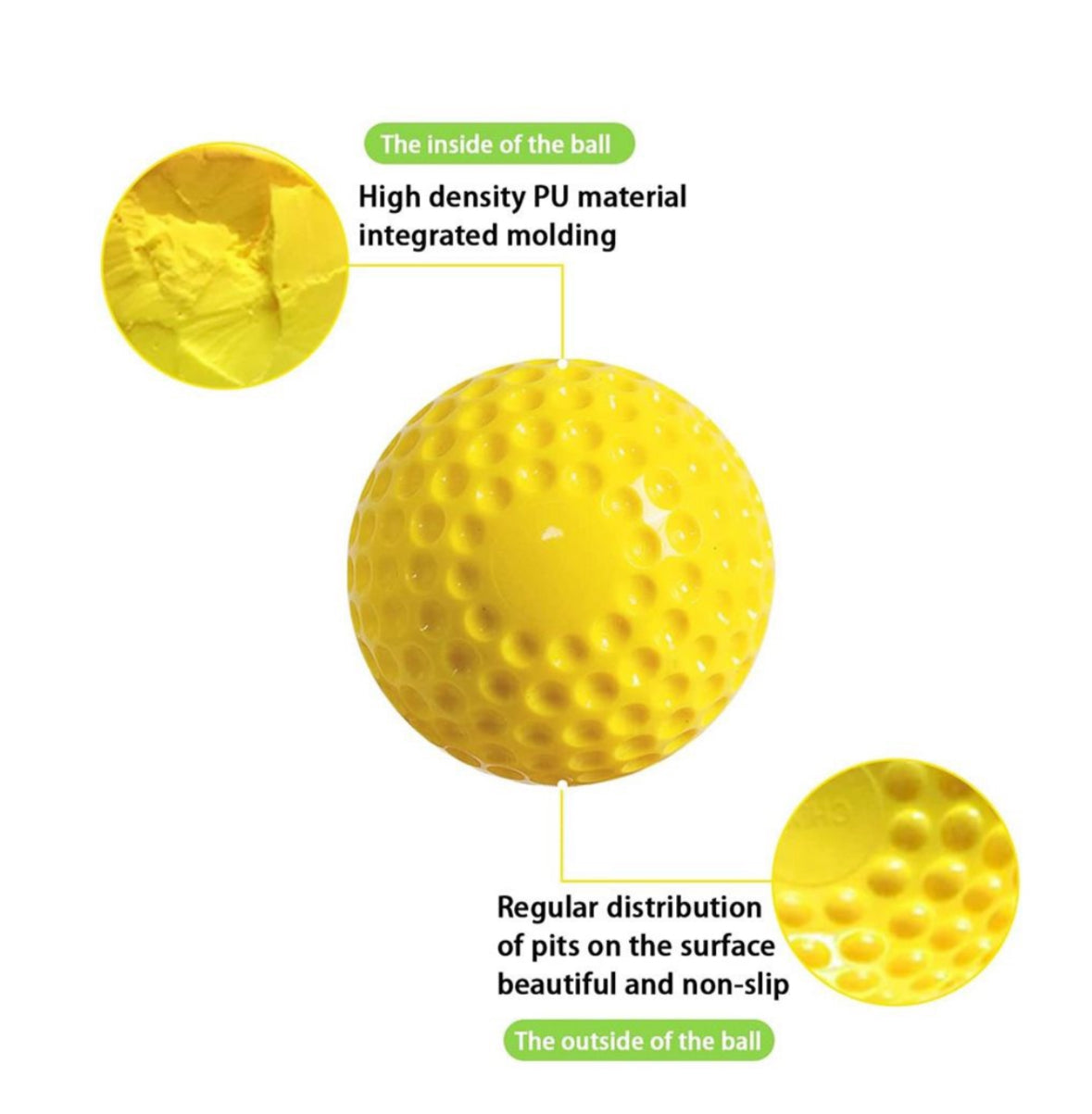Cricket Practice Bowling Machine Balls - 1 piece