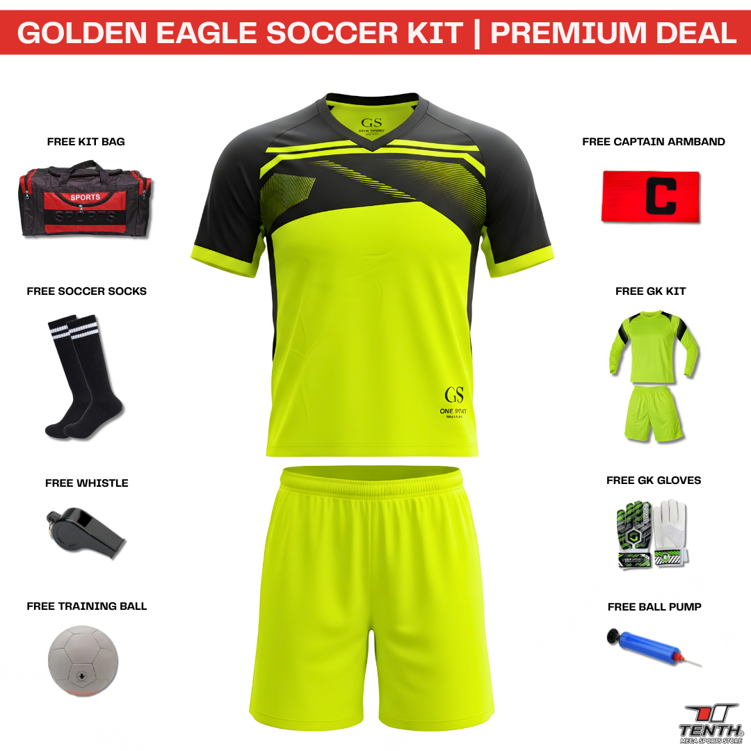 Golden Eagle Soccer Kit | Premium Combo