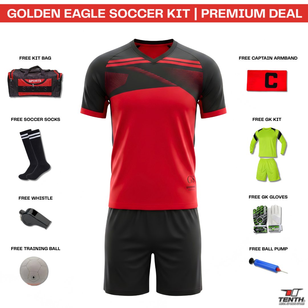 Golden Eagle Soccer Kit | Premium Combo