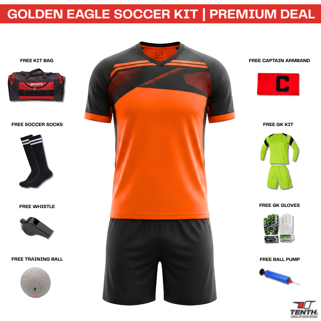 Golden Eagle Soccer Kit | Premium Combo