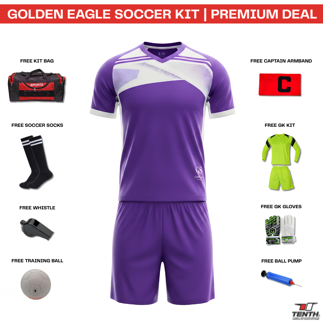 Golden Eagle Soccer Kit | Premium Combo