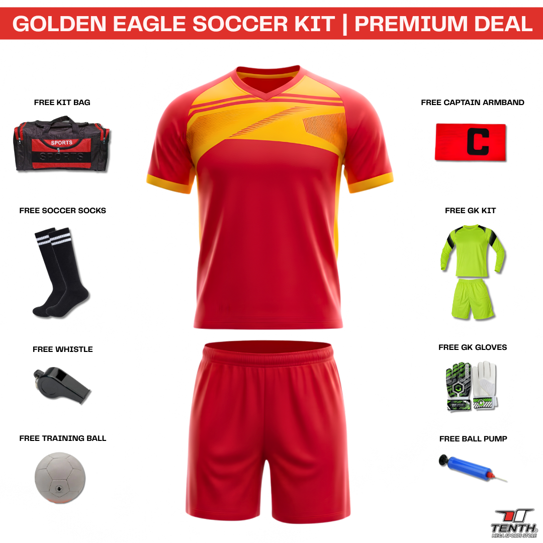 Golden Eagle Soccer Kit | Premium Combo