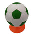 Grip Soccer Training Ball | Machine Stitched 3 ply | White-Green