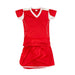 Grip NetBall Kit | 10 Tops + 10 Shorts | Red