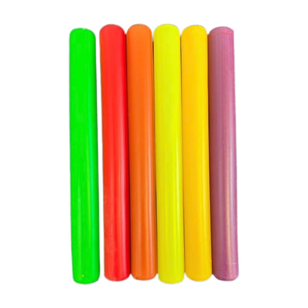 GRIP Relay Batons Plastic – Junior Set Of 6