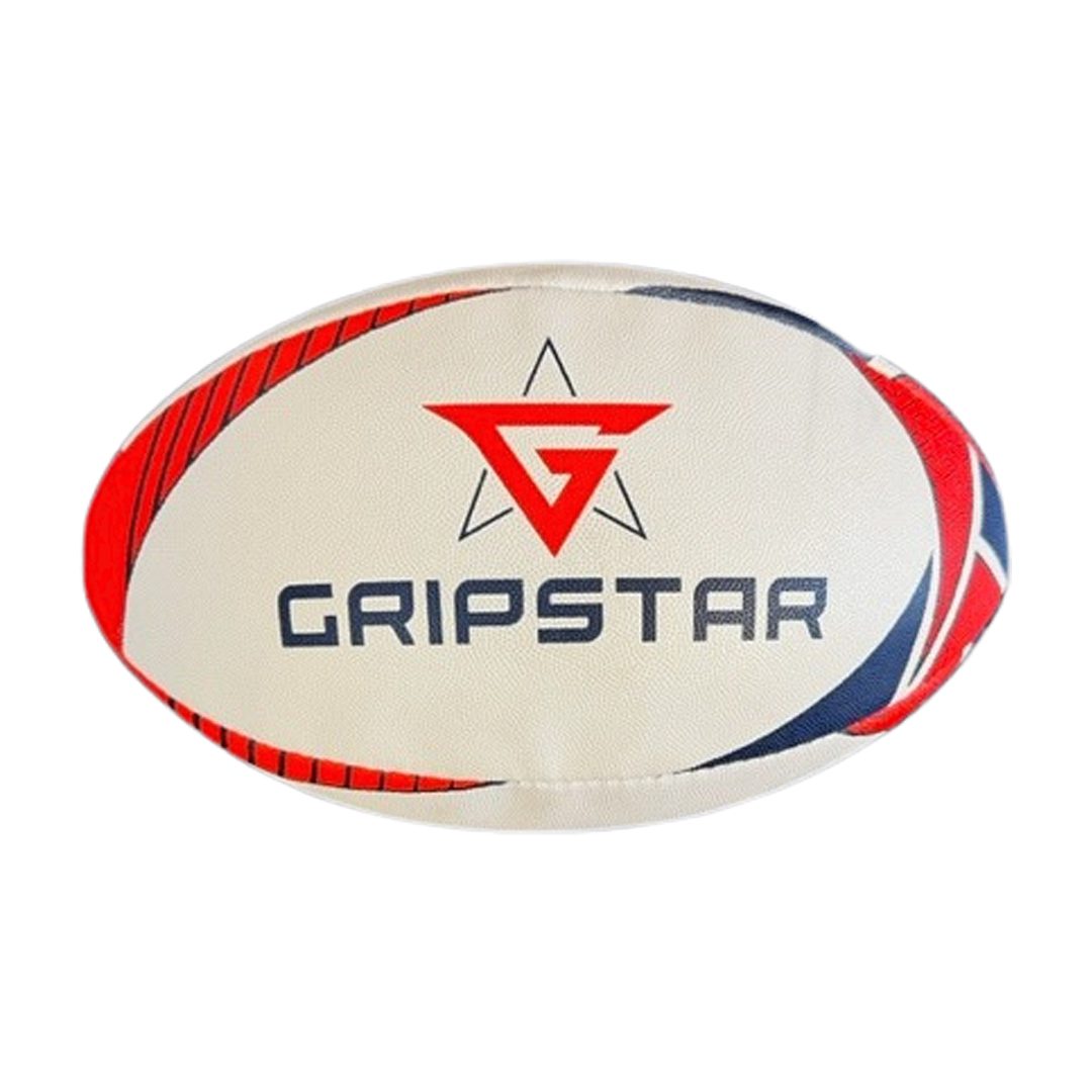 Grip Star Rugby Ball | Red