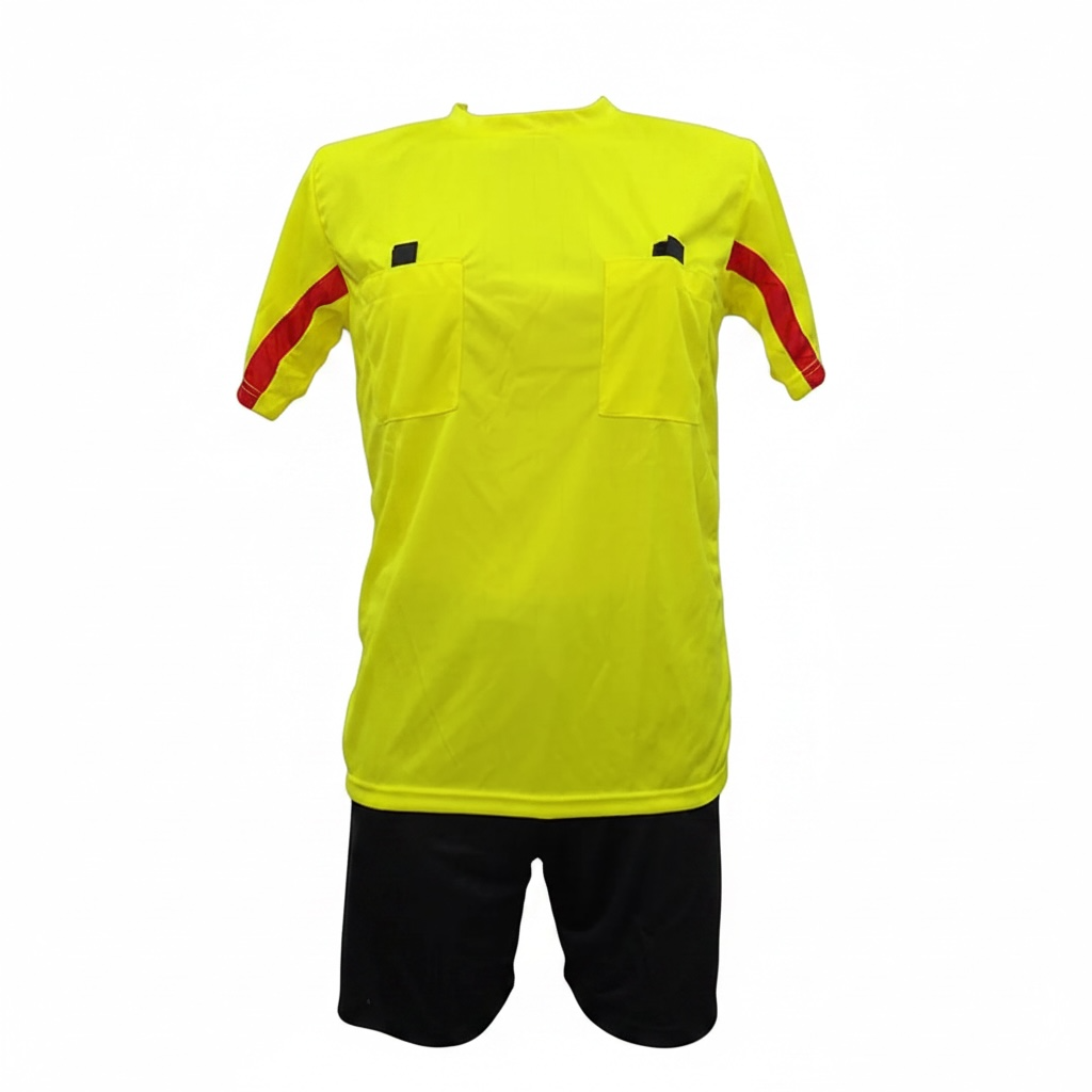 Grip Soccer Referee Kit | Senior|  Yellow / Black