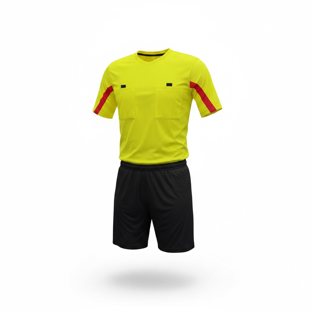 Grip Soccer Referee Kit | Senior|  Yellow / Black