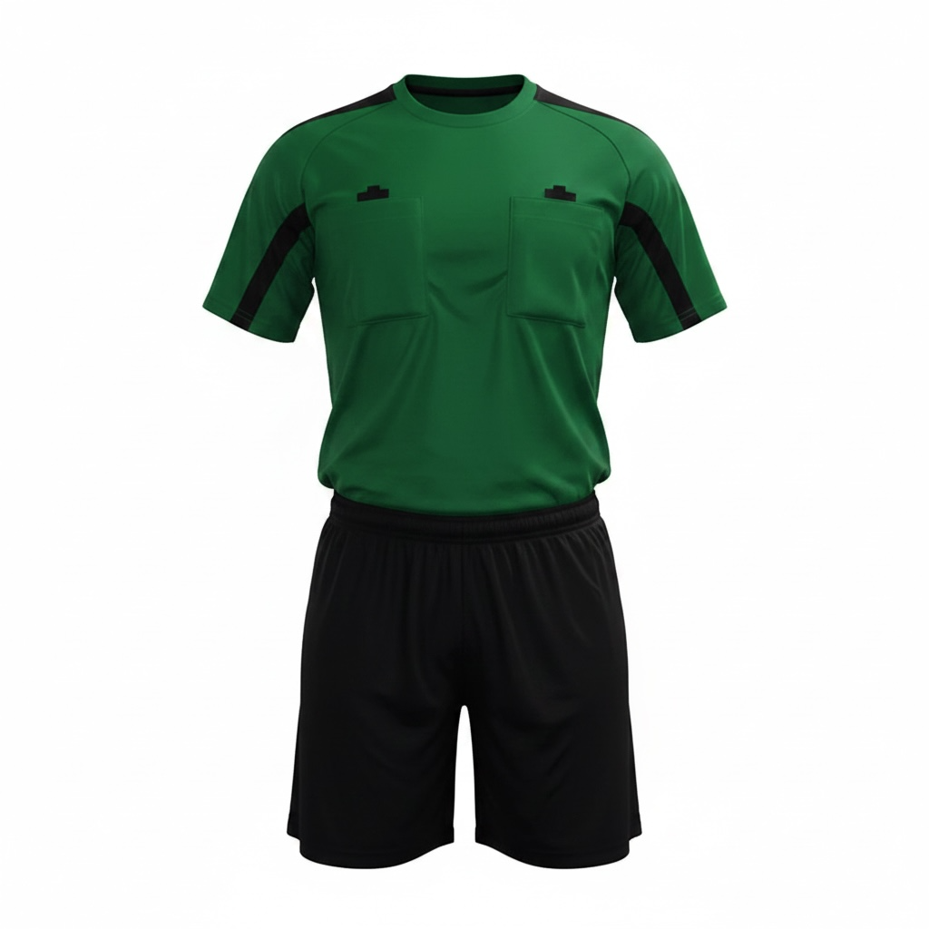 Grip Soccer Referee Kit | Senior | Green / Black