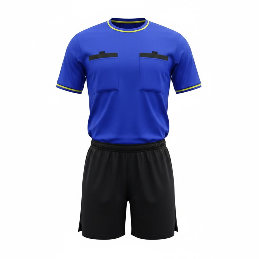 Grip Soccer Referee Kit | Senior | Blue / Black