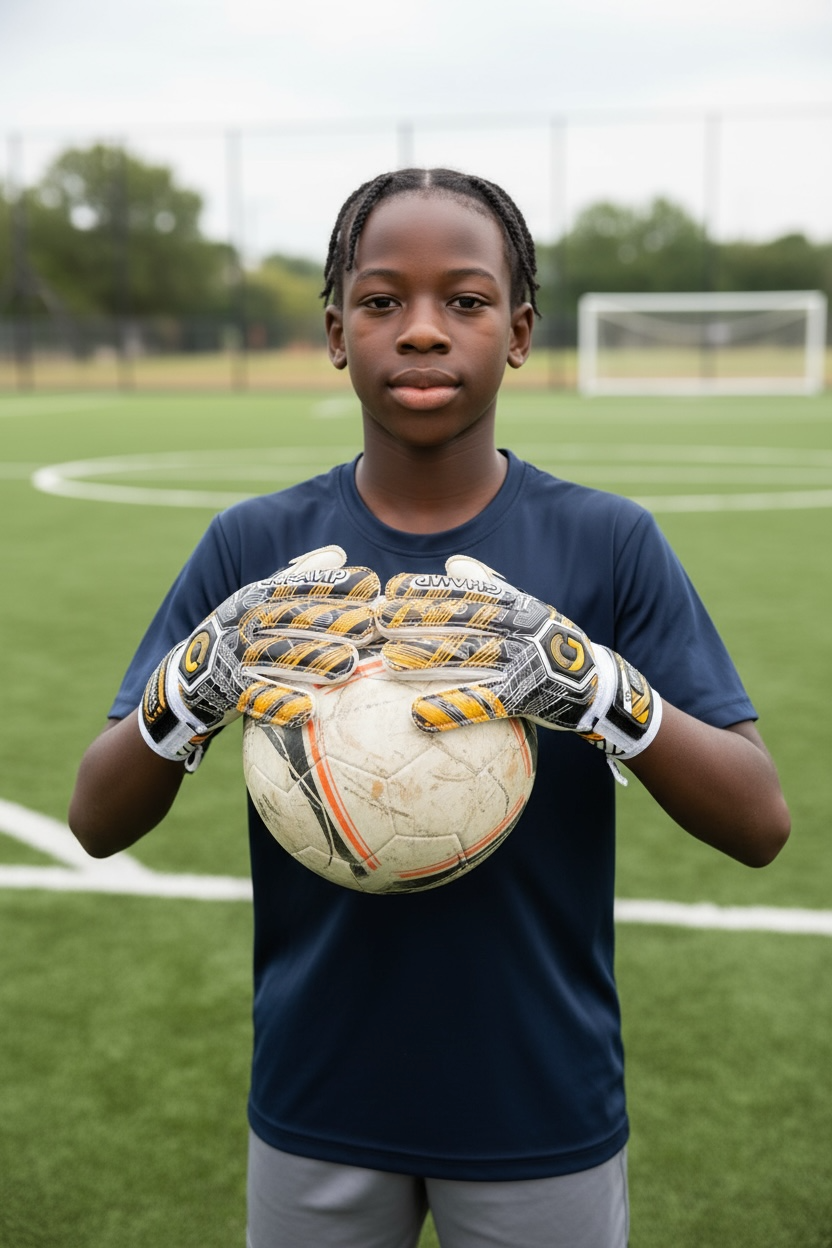 GRIP SPORT Soccer Goal Keeper Gloves - Pro Champ         Black/Orange
