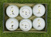 GRIP Cricket Balls 135g 2PC (6 pcs) White
